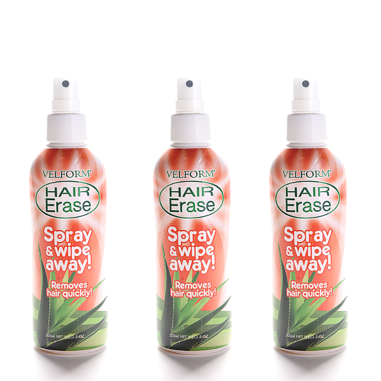 Hair Erase - Spray depilatorio hidratante