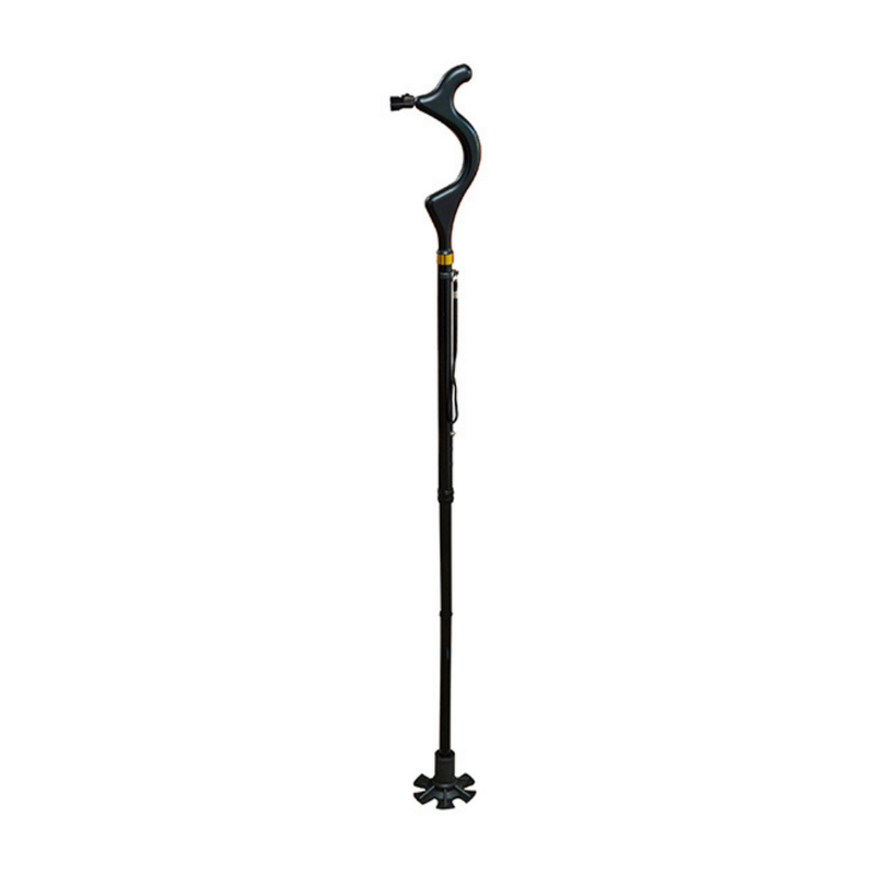Wellpro Walking Stick - Bastón plegable y ajustable con luz integrada