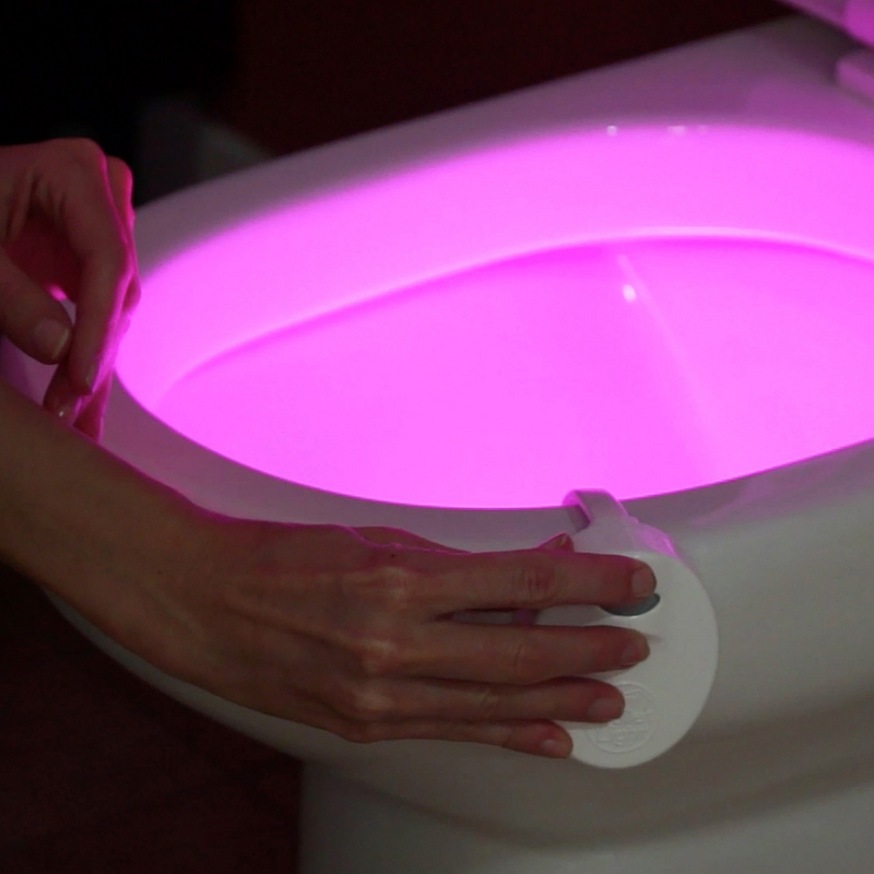 1 x Luz LED para el baño Toilet light